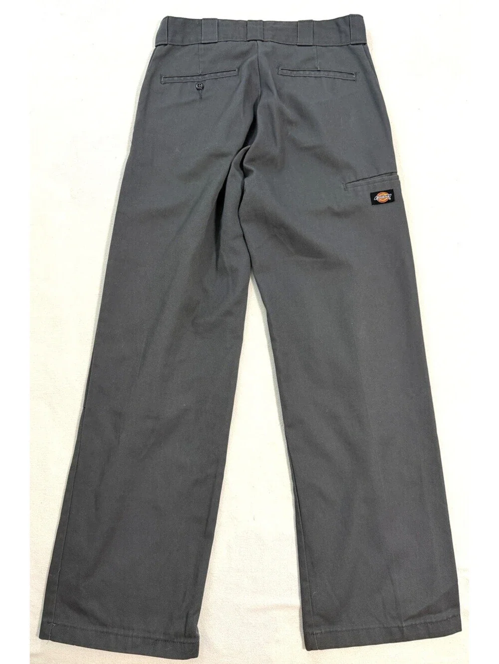Dickies 85283 Double Knee Work Pants Charcoal Gray Loose Fit 30 Waist Workwear